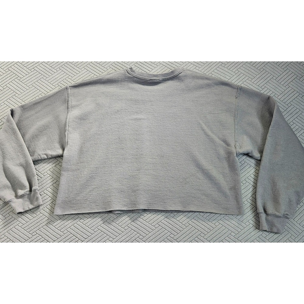 Junk Food Tees Bronco Cropped Pullover Sweatshirt Women's Size Medium - Picture 9 of 9